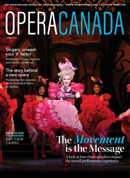 Opera Canada – June 2022 Cover