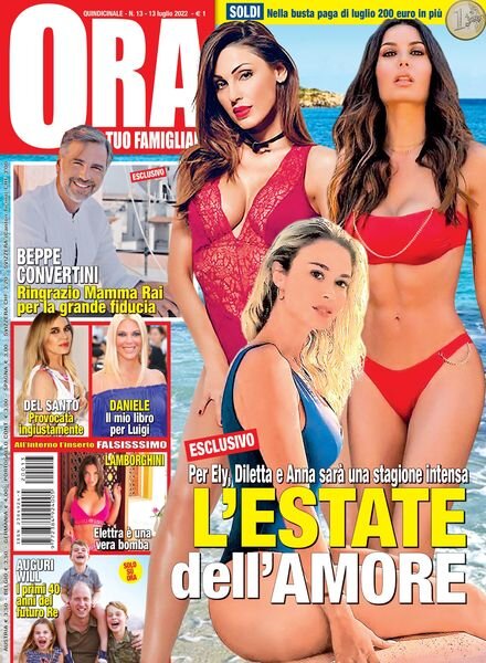 ORA – 13 luglio 2022 Cover