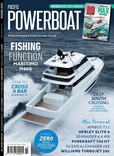 Pacific PowerBoat Magazine – July 2022 Cover