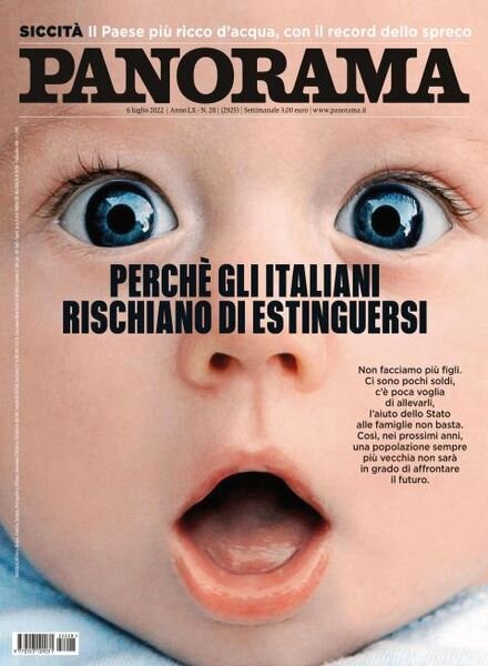 Panorama Italia – 06 luglio 2022 Cover