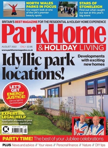 Park Home & Holiday Living – August 2022 Cover