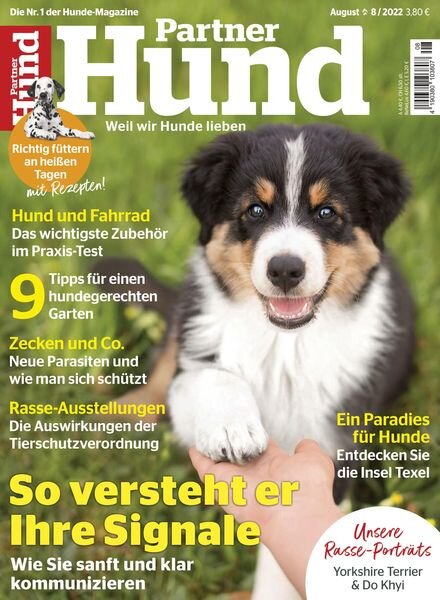 Partner Hund – Juli 2022 Cover