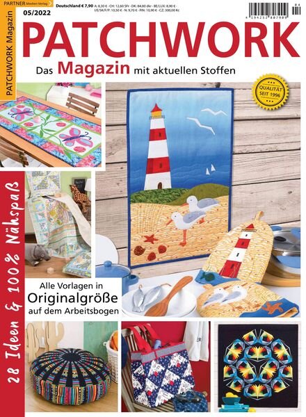 Patchwork Magazin – Juli 2022 Cover