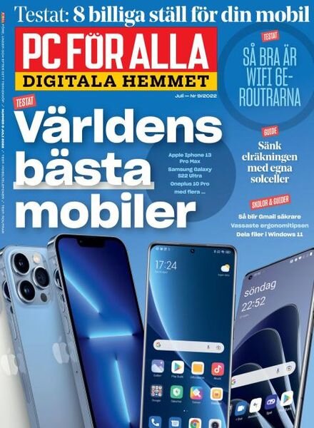 PC for Alla – juli 2022 Cover