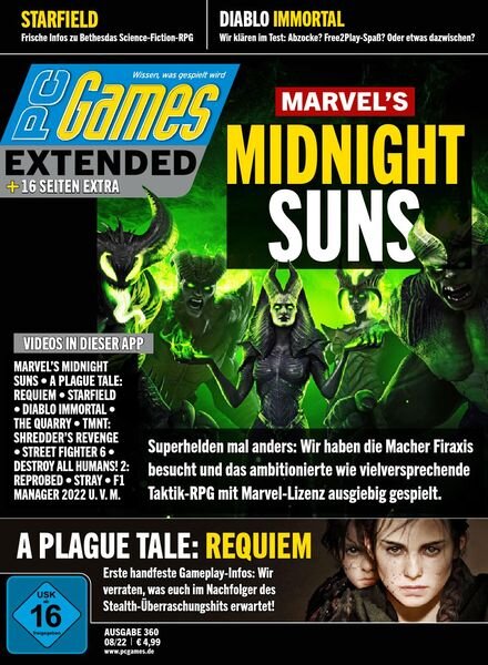 PC Games Germany – August 2022 Cover