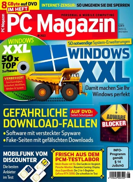 PC Magazin – 30 Juni 2022 Cover