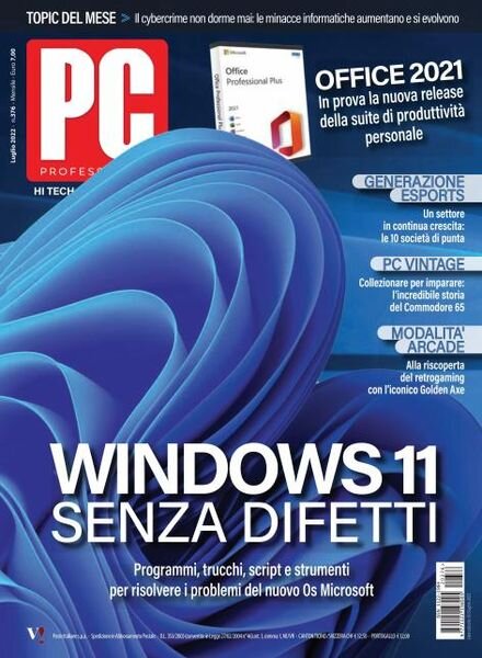PC Professionale – luglio 2022 Cover