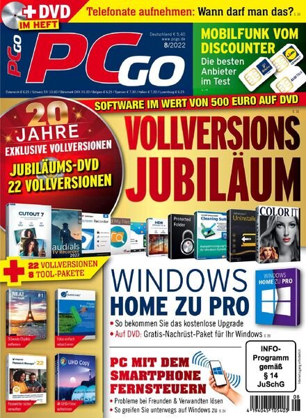 PCgo – August 2022 Cover