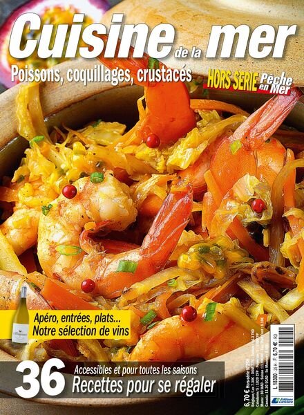 Peche en Mer – Hors-Serie N 25 – Cuisine de la mer 2022 Cover