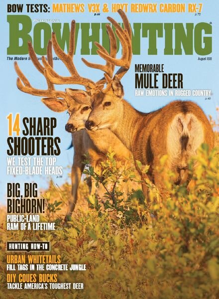 Petersen’s Bowhunting – August 2022 Cover