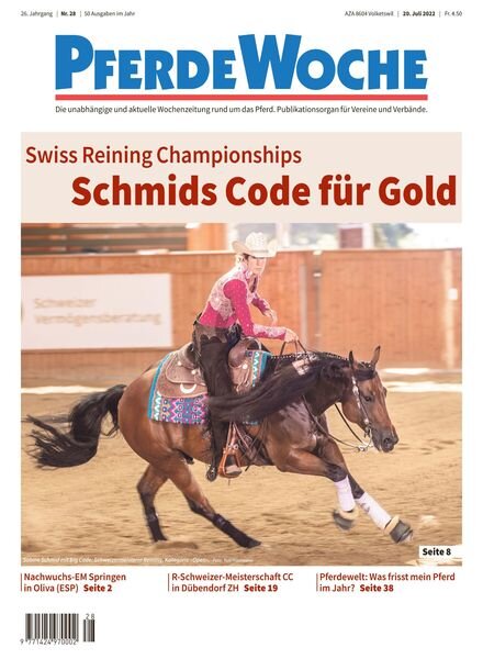 PferdeWoche – 20 Juli 2022 Cover