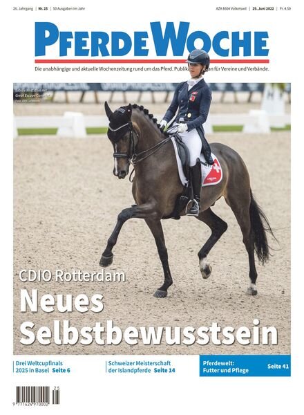 PferdeWoche – 29 Juni 2022 Cover