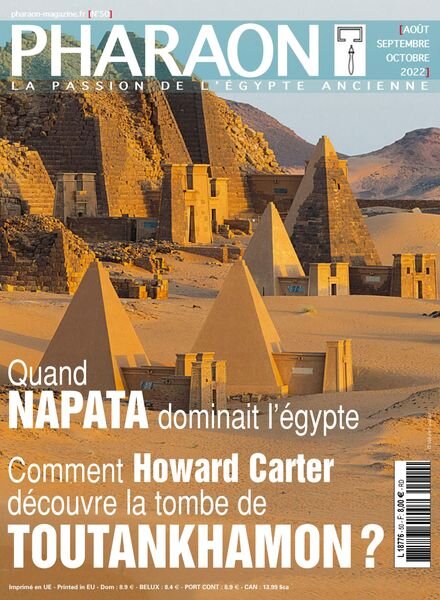 Pharaon Magazine – Aout-Octobre 2022 Cover