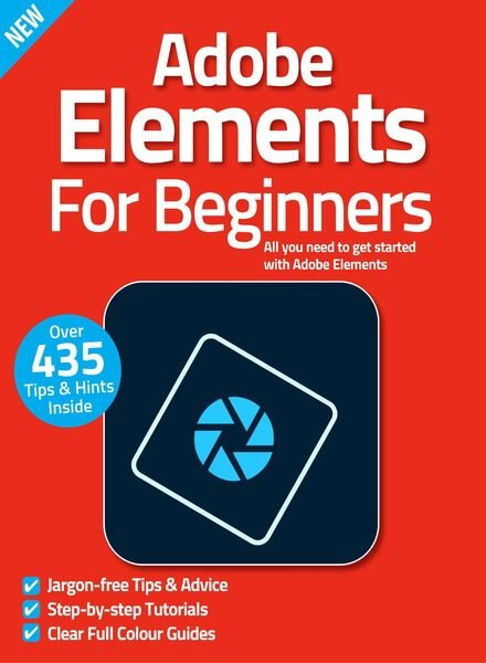 Photoshop Elements For Beginners – July 2022 Cover