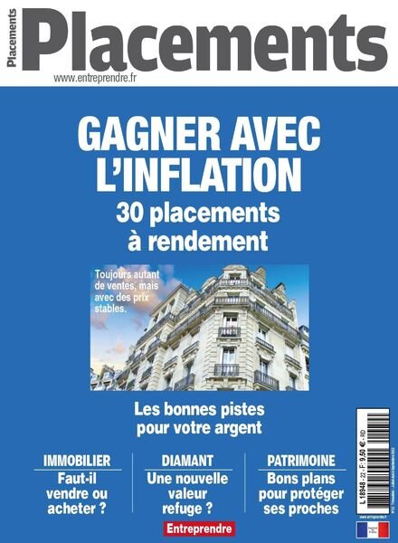 Placements – juillet 2022 Cover