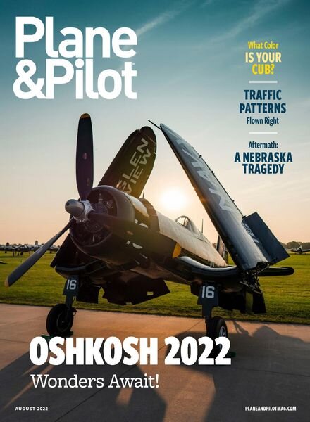 Plane & Pilot – August 2022 Cover