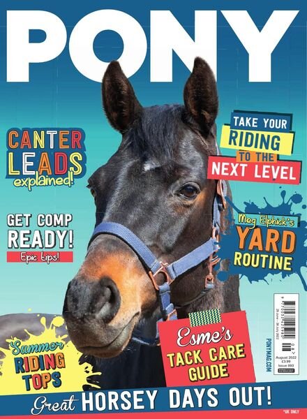 Pony Magazine – August 2022 Cover