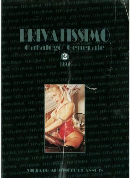 Privatissimo Catalogo Generale – n. 2 1994 Cover
