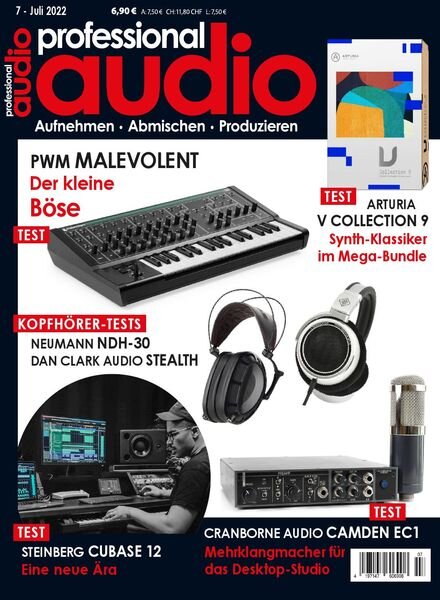 Professional Audio – Juli 2022 Cover