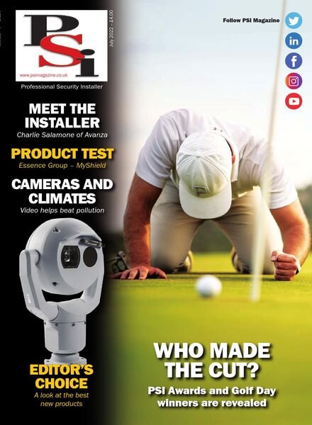 Proffessional Security Installer – July 2022 Cover