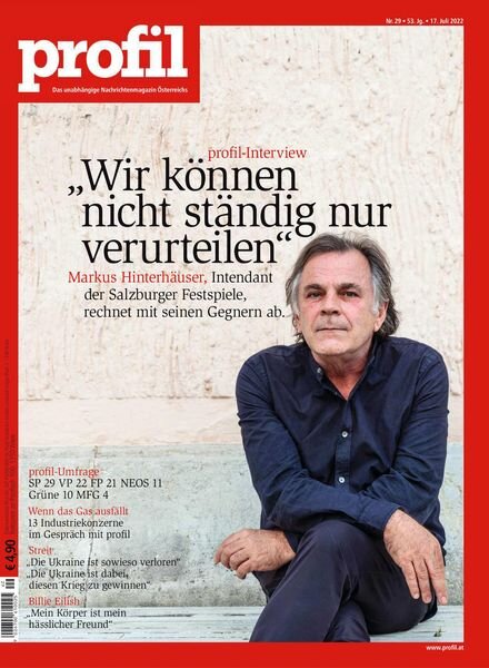 profil – 17 Juli 2022 Cover