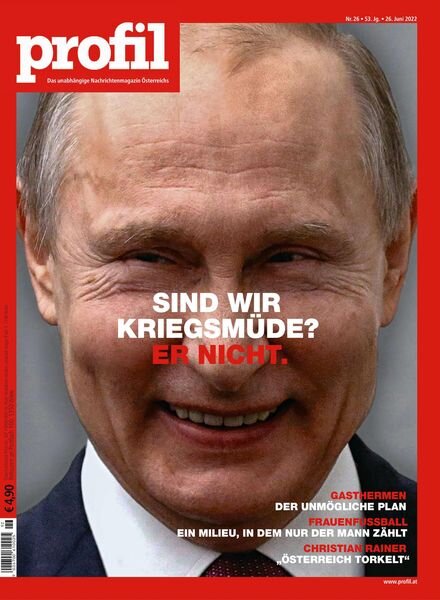 profil – 26 Juni 2022 Cover