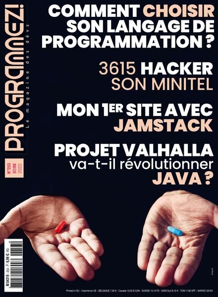 Programmez! – Juillet-Aout 2022 Cover