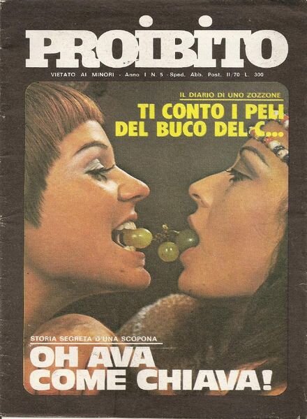 Proibito – n. 05 1974 Cover