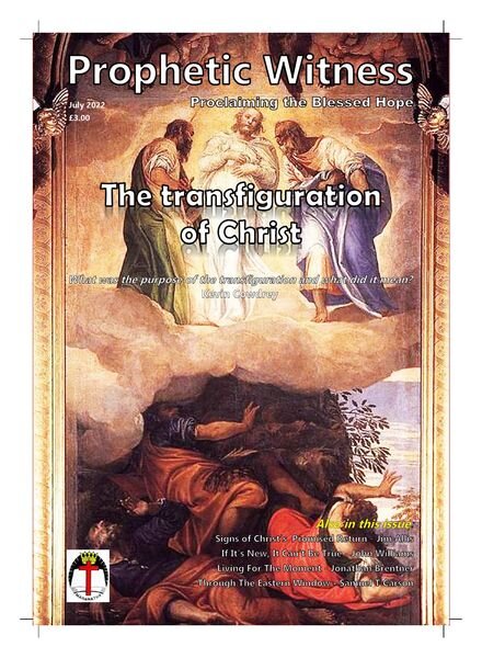 Prophetic Witness – July 2022 Cover
