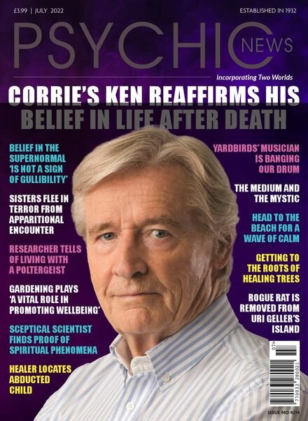 Psychic News – July 2022 Cover