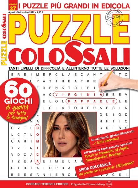 Puzzle Colossali – agosto 2022 Cover