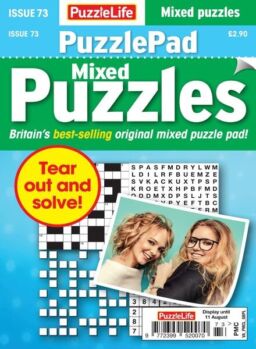 PuzzleLife PuzzlePad Puzzles – 14 July 2022