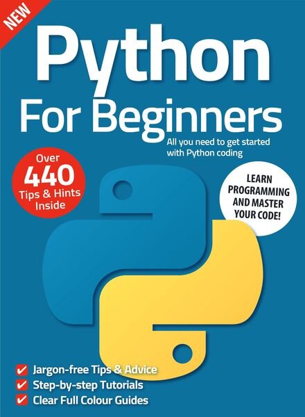Python for Beginners – July 2022 Cover