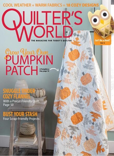 Quilter’s World – September 2022 Cover