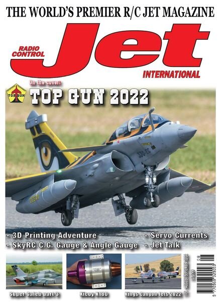Radio Control Jet International – Issue 175 – August-September 2022 Cover