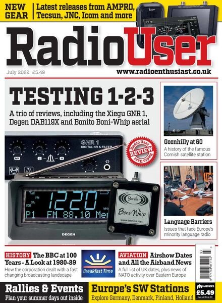Radio User – July 2022 Cover
