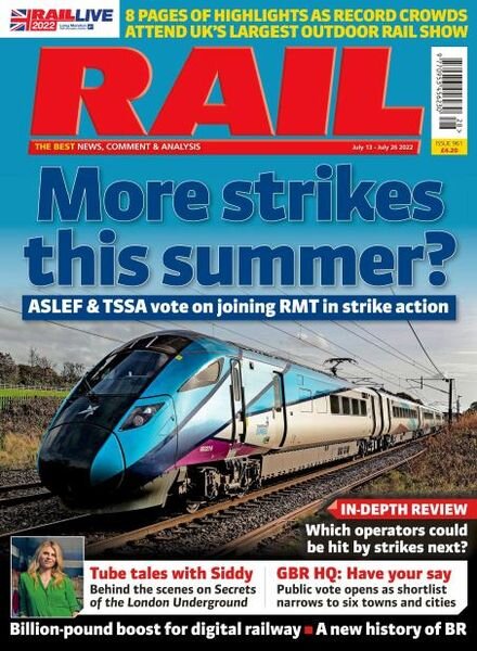 Rail – July 09 2022 Cover