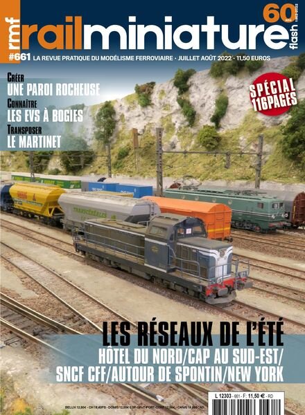 Rail Miniature Flash – juillet 2022 Cover