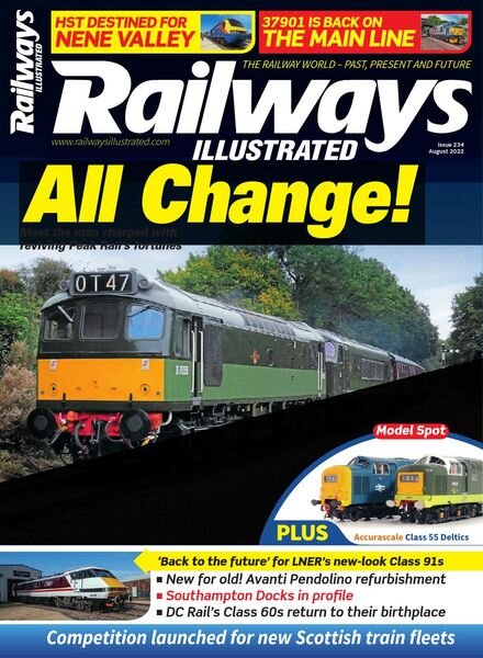 Railways Illustrated – August 2022 Cover