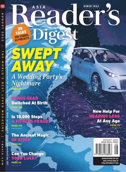 Reader’s Digest Asia – August 2022 Cover