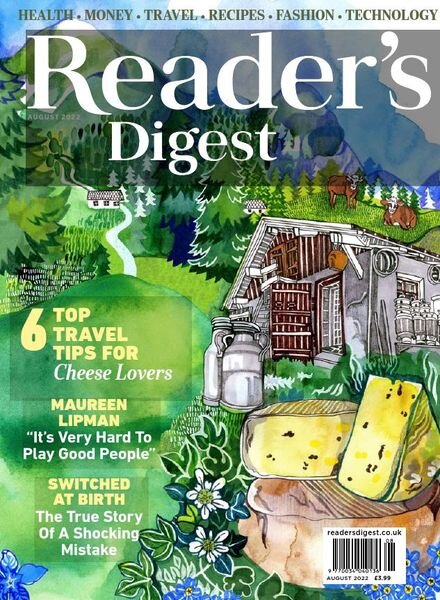 Reader’s Digest UK – August 2022 Cover
