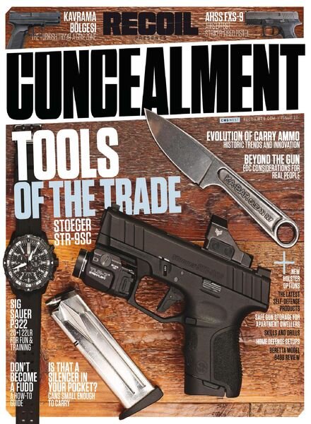 RECOIL Presents Concealment – June 2022 Cover