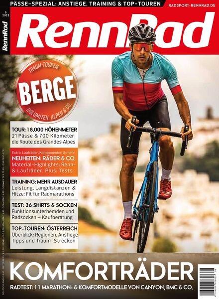 RennRad – Juli 2022 Cover