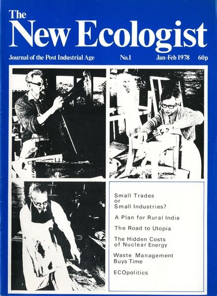 Resurgence & Ecologist – Ecologist Vol 8 N 1 – January-February 1978 Cover