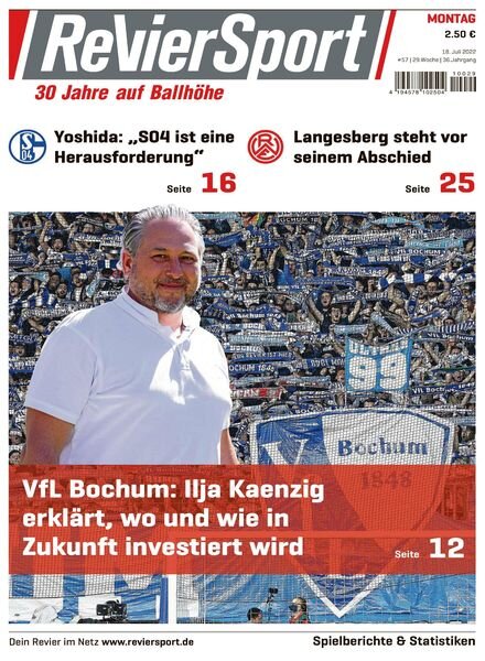 RevierSport – 18 Juli 2022 Cover