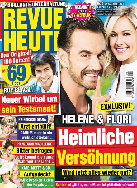 Revue Heute – Juni 2022 Cover