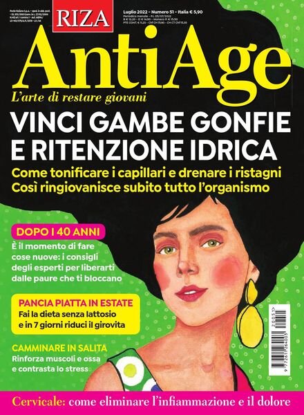 Riza AntiAge – Luglio 2022 Cover