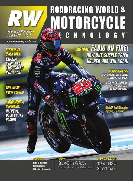 Roadracing World – July 2022 Cover