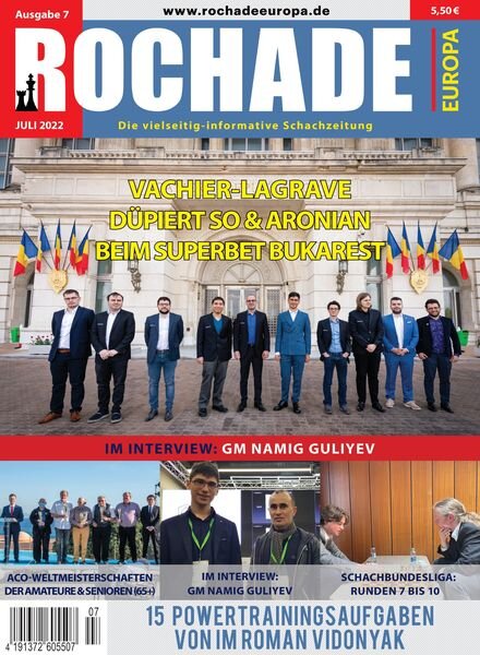 Rochade Europa – Juli 2022 Cover