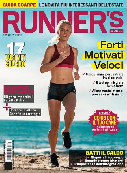Runner’s World Italia – Luglio-Agosto 2022 Cover